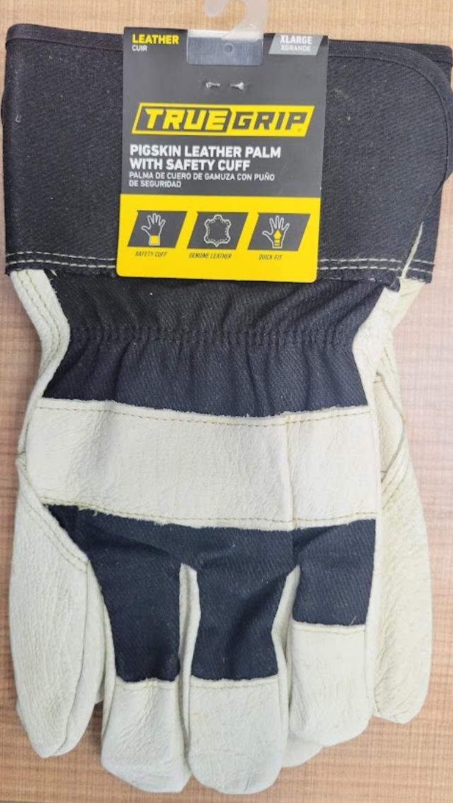 Where to find WORK GLOVE, PIGSKIN LTH PLM, XL in Cleveland
