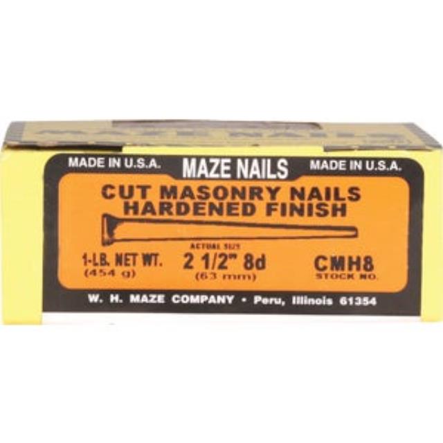 Where to find Tapered Masonry Nails, 64ct, 8d x 2-1 2 in Cleveland
