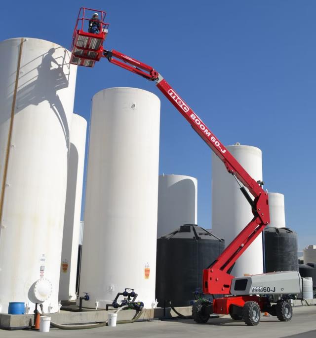 Where to find TELESCOPIC BOOM LIFT, 60 FT, 4WD W JIB in Cleveland