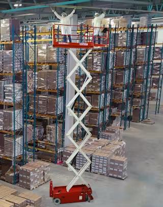 Where to find SCISSOR LIFT, 32 FT. ELECTRIC, NARROW in Cleveland
