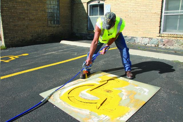 Where to find LINE STRIPER, POWER, GAS in Cleveland