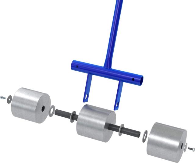 Where to find FLOOR ROLLER, TILE, 100 LBS in Cleveland